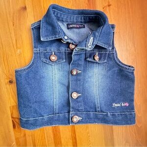 Limited too vintage denim vest